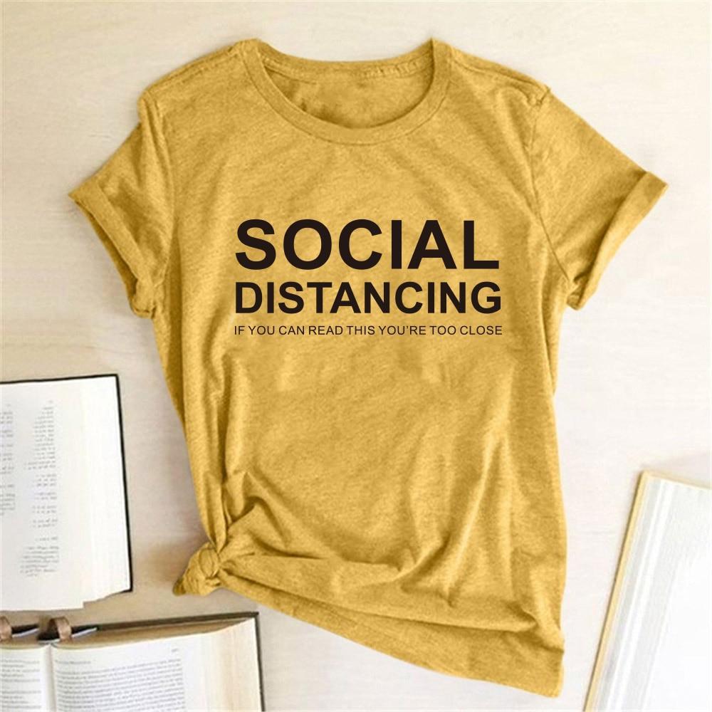 Basic Damen T-Shirt mit witzigem Aufdruck