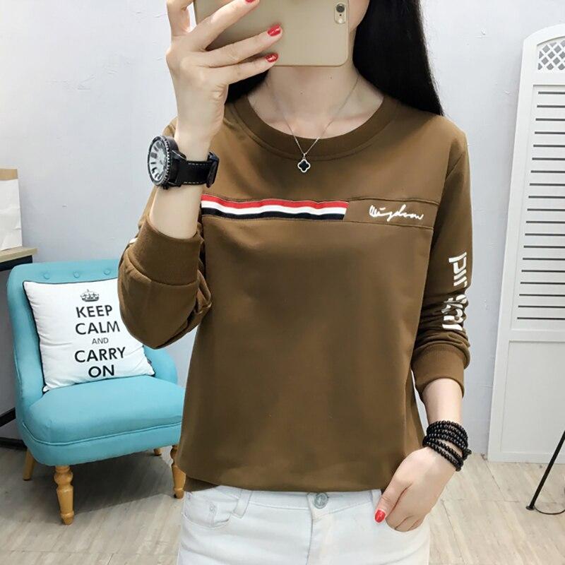 Damen-Langarm-Shirt mit Deko-Aufdruck