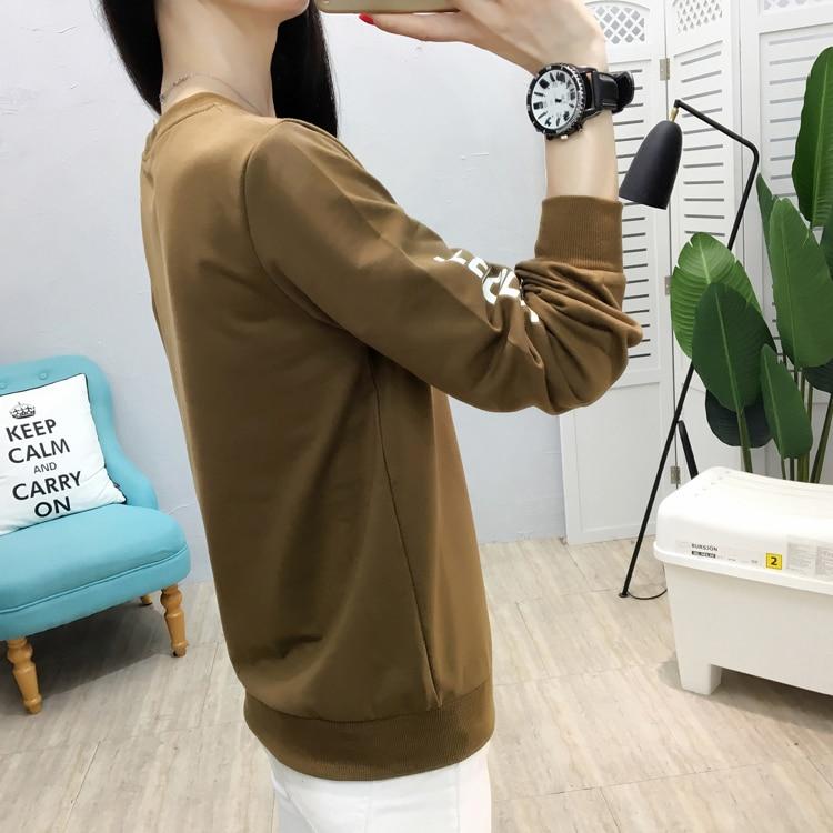 Damen-Langarm-Shirt mit Deko-Aufdruck