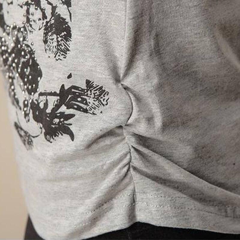 Damen-Langarm-Shirt mit floralem Aufdruck