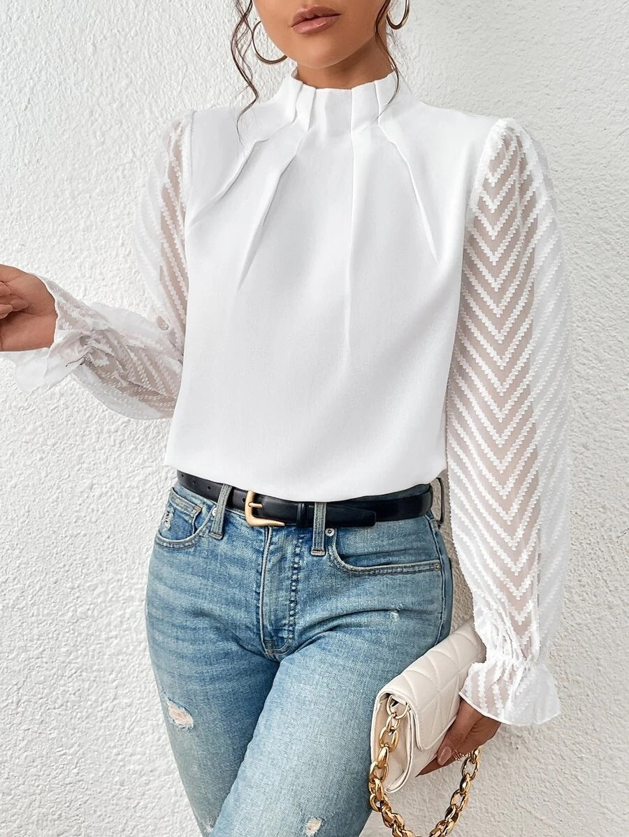 Lillymoda | Jordynn - lässiges Chiffon Chic Top