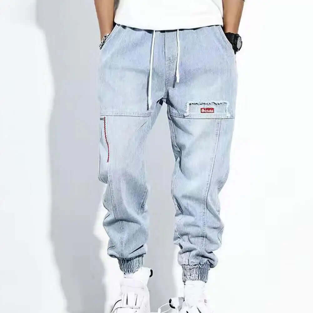 Percival | Herren Baggy Jeans | Schwarze