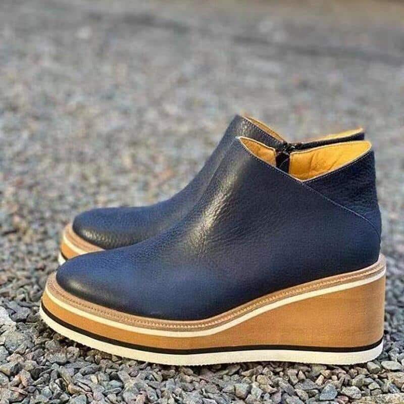 Lillymoda | Alyssa - Stylische Retro-Stiefeletten