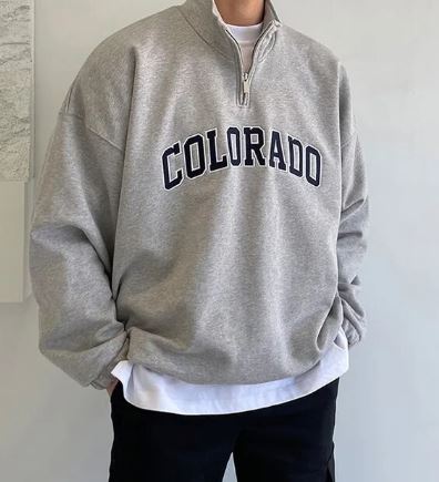 Leon– Der vielseitige Pullover mit Reißverschluss